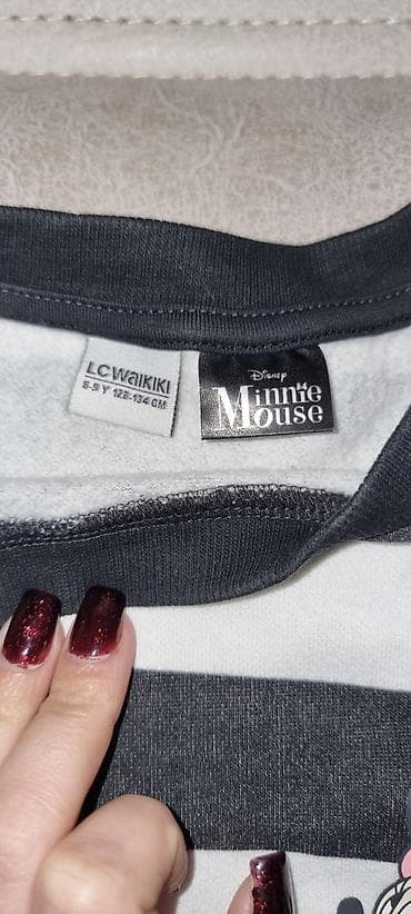 köynek modelleri: Uşaq üçün LC Waikiki Disney Minnie Mouse sviter - Brend: LC Waikiki x — 3