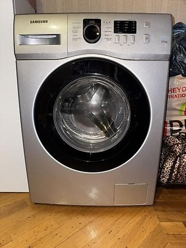 tuk token maska: Samsung paltaryuyan – 6 kq (1200 dövrə) Samsung markalı, 6 kq, ön — 6