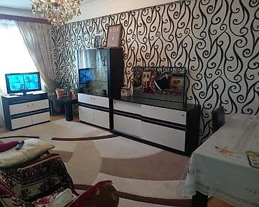 dekor ref: Qonaq otağı üçün mebel dəsti - Rəng: qara-ağ, üfüqi dekorativ — 4