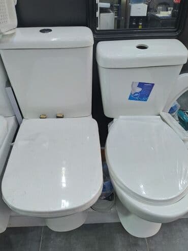 işlənmiş unitazlar: Yeni, Unitaz, Baçokdan ayrı, Kredit yoxdur, Zəmanətli, Ünvandan götürmə, Ödənişli çatdırılma, Rayonlara çatdırılma — 1