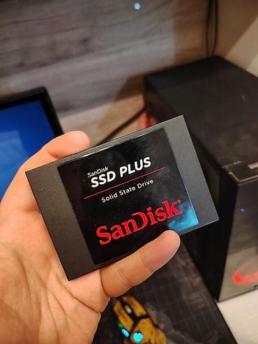 ssd: SanDisk SSD PLUS 2.5" SATA III Solid State Drive - Brend/model — 1