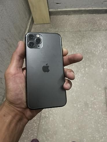 iphone 11 pro 2 ci əl: IPhone 11 Pro, Space Gray, Face ID — 2
