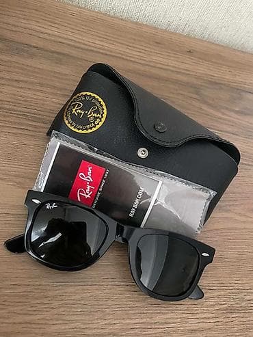gun eynəyi: Ray-Ban gün eynəyi – klassik Wayfarer üslubu - Rəng: parlaq qara — 2
