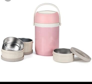 yaşıl pərdə: Rəng - Yaşıl, Yəmək üçün termos — 4