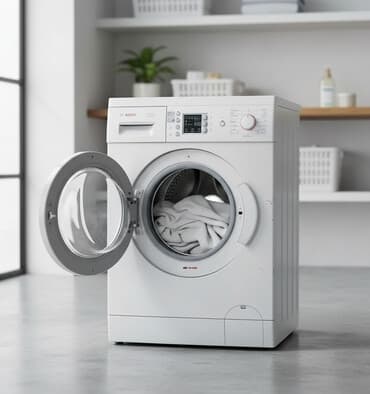 Paltaryuyan maşın Bosch, 8 kq, İşlənmiş, Avtomat, Qurutmasız