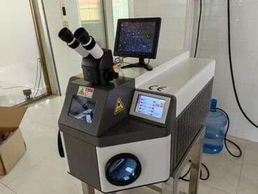 mini yukləyici: Zərgərlik və kiçik metal detallar üçün lazer qaynaq aparatı - İnteqrə — 1