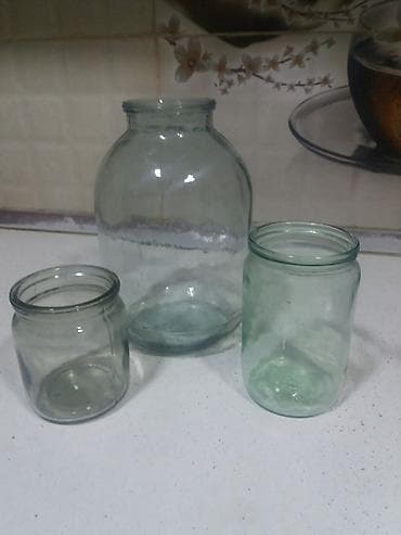 banka alan: Баллоны 3хлитровые - 35 штук 600грамовые банки для закрутки есть и — 1