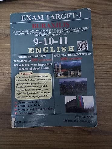 Məhsul: Exam Target-1 – English (9-10-11) Təsvir: - Buraxılış — 1