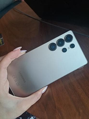 telefon samsunq: Samsung Galaxy S25 Ultra, 256 GB, rəng - Bej, İki sim kartlı — 5