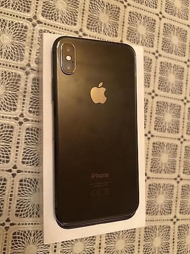 IPhone X, 64 GB, Space Gray, Face ID, Sənədlərlə, Zəmanət