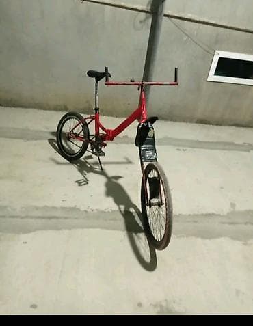 iwlenmiw velosiped: Xüsusi yığılma üçtəkərli velosiped – stunt və əyləncə üçün. - Rəng — 5