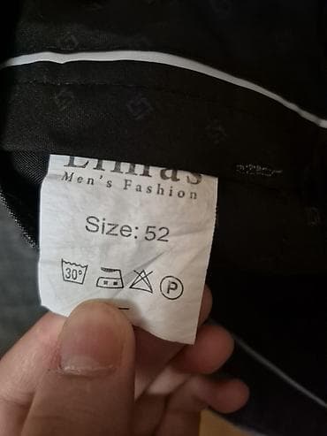 is geyimi: Elmas Men’s Fashion kişi dəsti Şaıvar+Pencək - Ölçü: 52 (etiketdə — 4