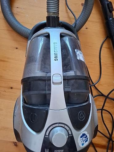 boş lazer: Samsung tozsoran – 2200W, konteynerli (toz torbasız) model — 1
