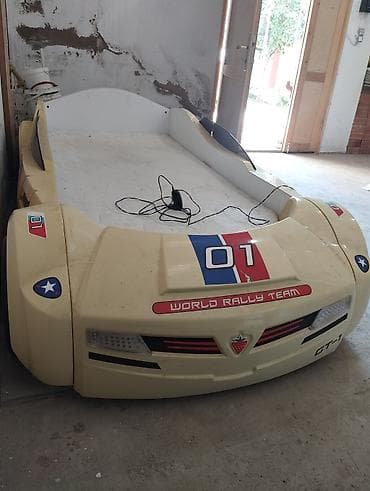 Uşaq maşın yatağı – GT1 “World Rally Team” dizaynı - Korpus: idman — 4