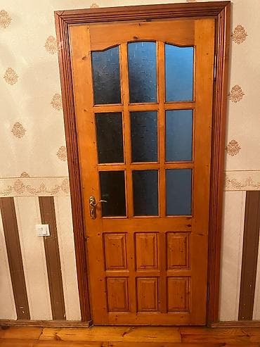Yataq otağı üçün İşlənmiş Otaq qapısı 90x205 sm Naliçnik ilə, Zəmanətsiz, Ödənişli quraşdırma, Ünvandan götürmə