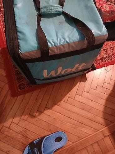 Оборудование для производства: Wolt kuryerləri üçün izotermal çatdırılma çantası - Brend: Wolt - — 2