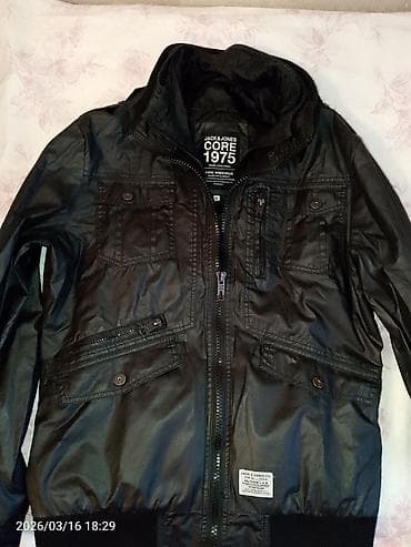Куртки: JACK & JONES “CORE 1975” kişi gödəkçə - Ölçü: M (etiketdə M) - — 1