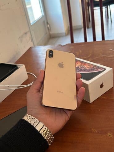 elektrik sobalarin qiymeti: IPhone Xs, 256 GB, Qızılı, Simsiz şarj — 2