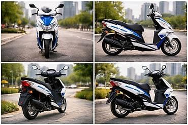 Nəqliyyat: Şəhərdaxili istifadə üçün praktiki və çevik scooter Model: “MOPED — 1