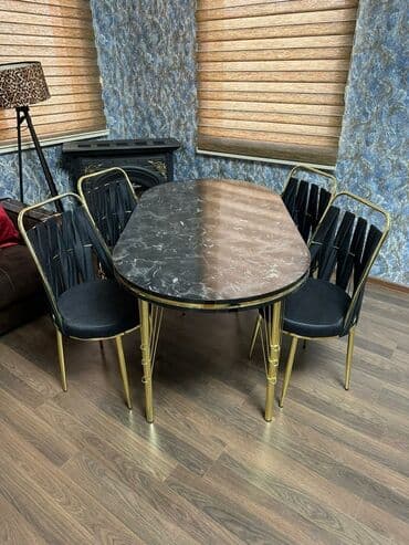 sulutepe kiraye heyet evleri 2022: 🇹🇷Türk istehsalı Möhtəşəm ✨✨ Kuxna üçün stol stul dəsti 4 stul 1 — 3