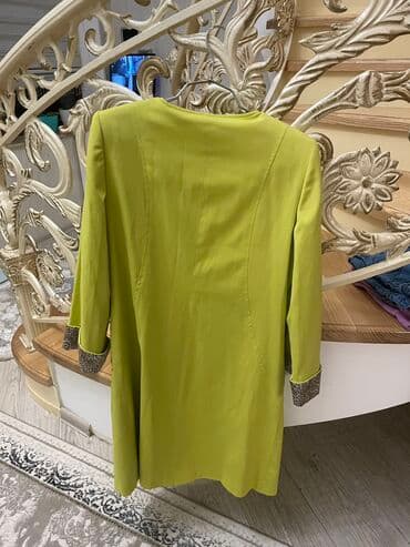 qadınlar üçün dəri plaşlar: Plaş, L, rəng - Yaşıl — 2