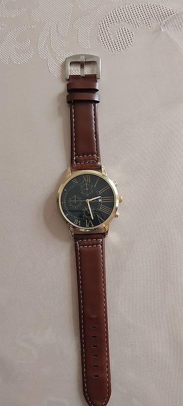 Qol saatları və aksesuarlar: Klassik Saat dəsti, rəng - Qara — 4