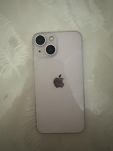 pink iphone: IPhone 13 mini, 128 GB, Çəhrayı, Barmaq izi, Face ID — 3