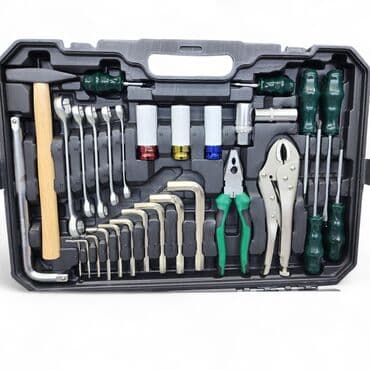 Lak-boya məhsulları: Peşəkar alət dəsti – sərt plastik çamadanda tam komplekt 142 Parça — 3
