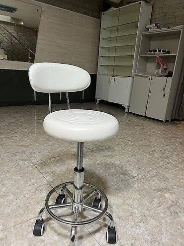 salon refi: Təkərli salon taburesi – arxa dayaqlı, hündürlüyü tənzimlənən — 1