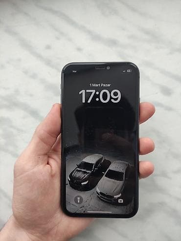 iphone x satılır: IPhone 11, 128 GB, Qara, Face ID — 2