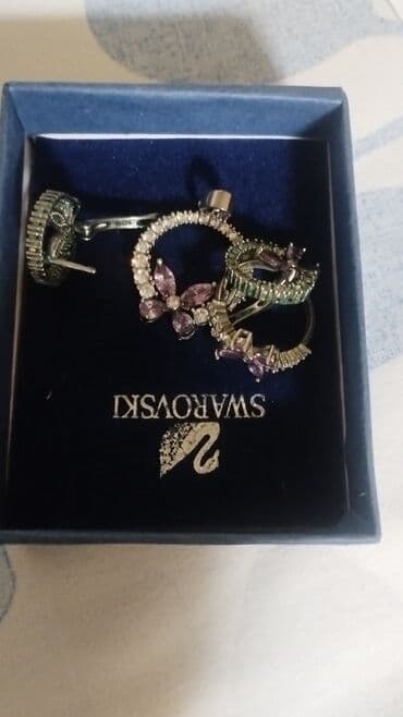 capiq ucun krem: Qadın sırğaları dəsti - Model 1: Uzun sallantılı mirvari effektli — 5