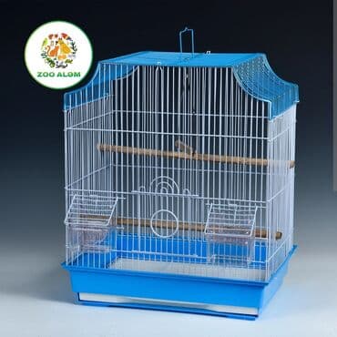 popuqay qefesi: Tutuquşu qəfəsi. Gözəl dizaynda hazırlanmış qəfəslərdir.Göy, qırmızı — 2