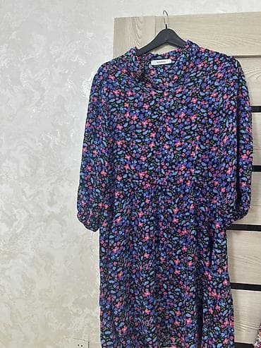 Женская одежда: Hər biri 15m Qadınlar üçün 2 ədəd çiçək naxışlı don dəsti - Model — 4