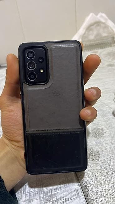 iphone xs pro max: Samsung Galaxy A52, rəng - Qara, Barmaq izi — 2