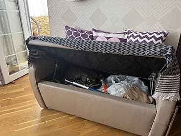 Mini-divan, Mətbəx üçün, Dəhliz üçün, Eyvan üçün, Dəri, Bazalı, Kəpənək — 1
