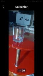 quzu qab: Stəkanlar, Şüşə, 200 ml — 1