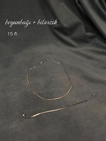 dt 7: Şık aksessuarlar kolleksiyası - Ulduz asqılı zəncirli sırğa – nazik — 3