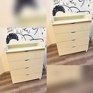 Детские шкафы: Для девочки и мальчика, Б/у, Прямой шкаф — 1