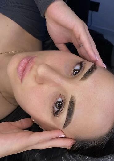 perma: Microblading Permanent Qaş Qaslar. Nano Pudra ve Ten effect qaslar — 2