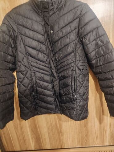 черные мужские толстовки: Qara rəngdə yüngül şişmə kişi/kadın gödəkçəsi - Rəng: tünd qara - — 2