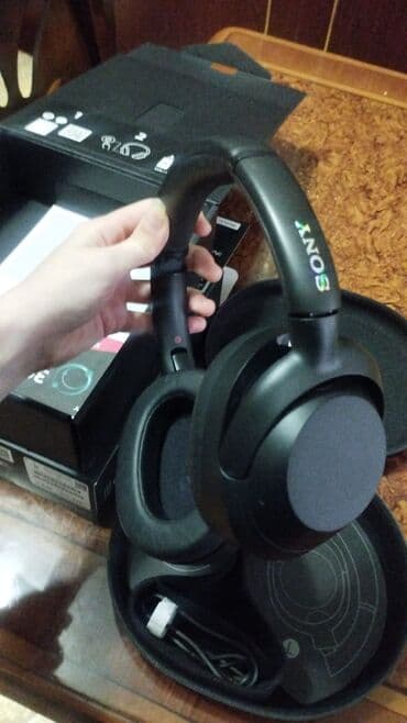 blutuz qulaqlıq: Yeni Simsiz (Bluetooth) Qulaqcıqlar, Sony, rəng - Qara — 2