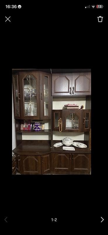 İşlənmiş, Açılan, 1 qapı Düz dolab, Servant