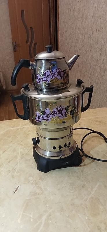 samovar satilir: Raymond “Semaver Klasik Desenli” Elektrik çay dəmləyən samovar - Güc — 5