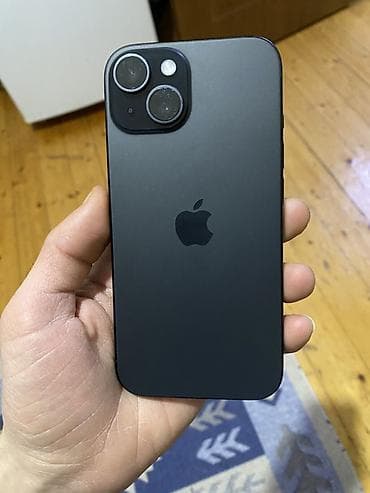 ikinci el 11: IPhone 15, 128 GB, Qara, Zəmanət — 1