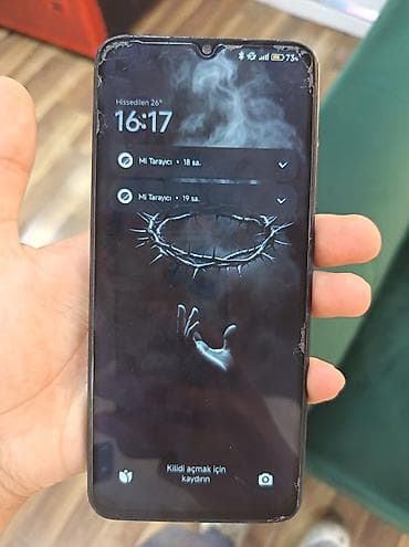 printer satilir: Redmi 12C, 128 GB, rəng - Qara, İki sim kartlı, Barmaq izi, Simsiz şarj — 2