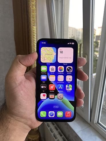 iphone 12 i: IPhone 12, 128 GB, Göy — 2