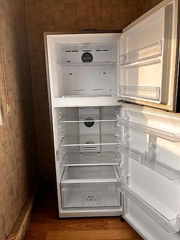 Soyuducular: İşlənmiş 2 qapılı Samsung Soyuducu Satılır, rəng - Gümüşü, Təkərli — 1