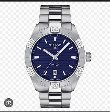 ayfon saatlari: Qol saatı, Tissot, rəng - Mavi — 2