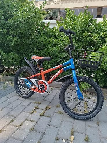 velosiped ural: Yeni İki təkərli Uşaq velosipedi 16", sürətlərin sayı: 1, Ödənişli çatdırılma — 5