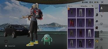 Şəxsi əşyalar: PUBG Mobile oyun hesabı – geniş kosmetik kolleksiya - Səviyyə: 57 - — 8